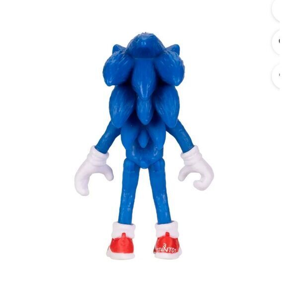 Sonic The Hedgehog 3 Movie SONIC Figure Toy‎ Jakks 2024 5" Rare - Picture 7 of 8